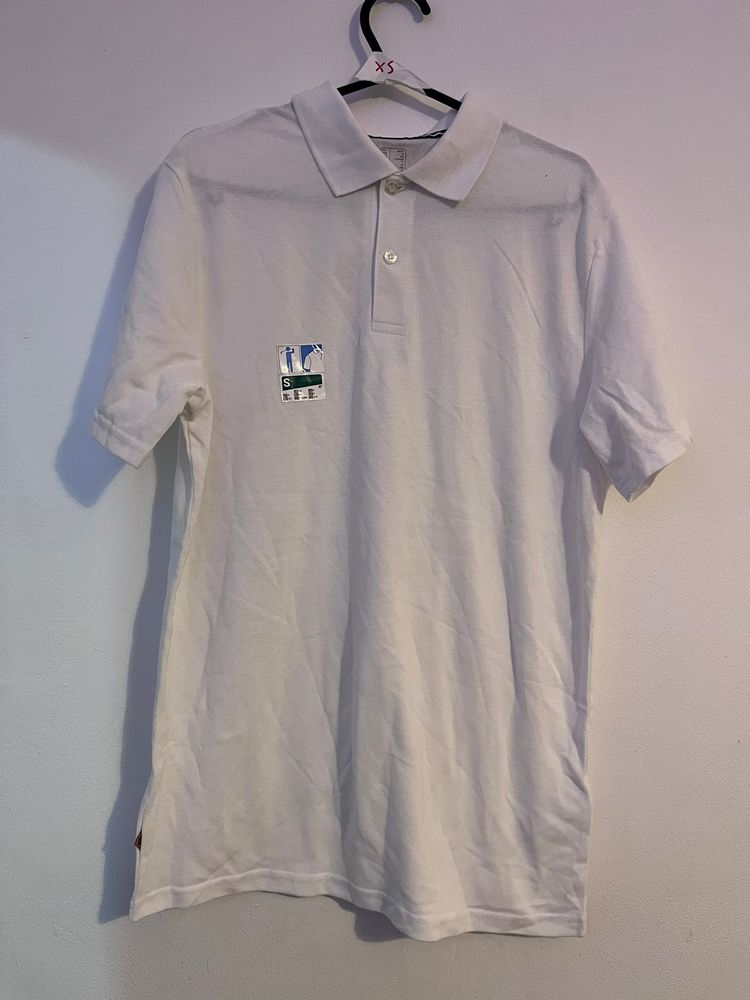 Decathlon White Polo Shirt
